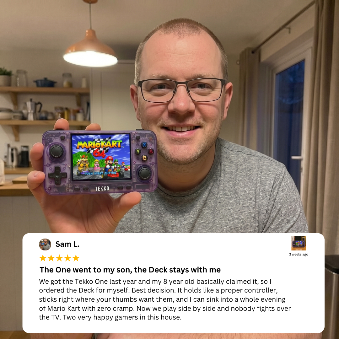 TEKKO DECK - PRO RETRO GAMES CONSOLE